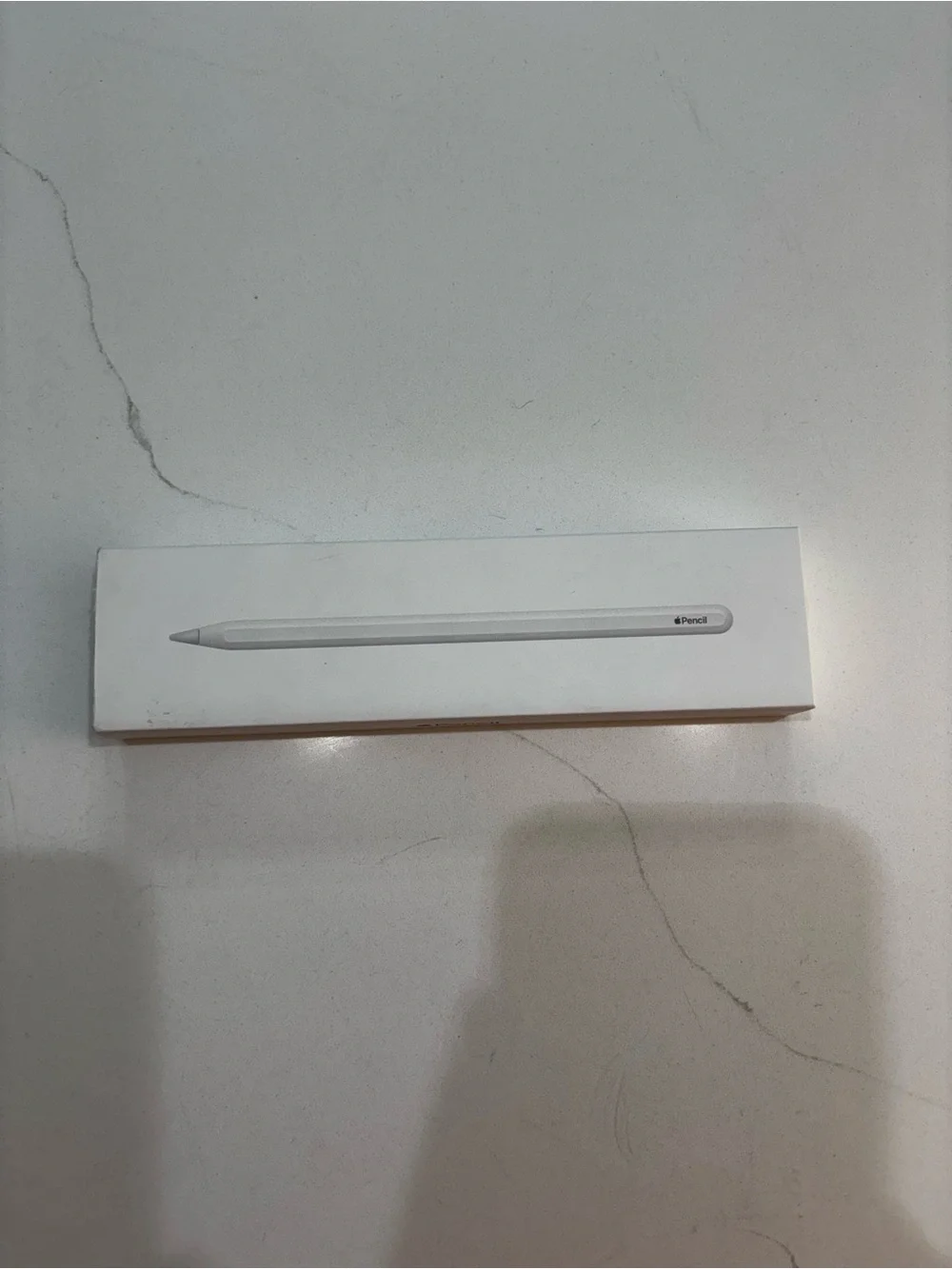 Apple Pencil (2nd Gen) White Stylus with Lightning Cap